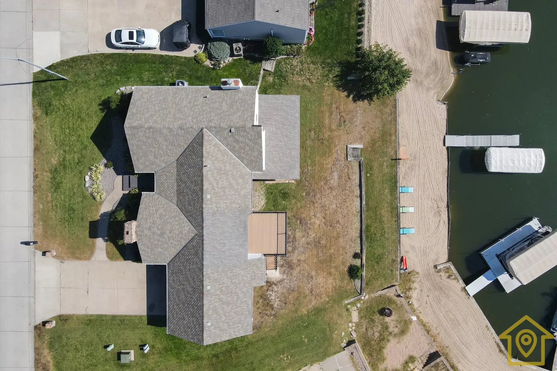 An absolute dream. Fully remodeled lakefront home just minutes to Omaha.